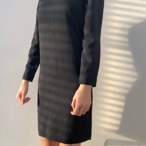 New Calvin Klein Collection Black Sheath Dress 2